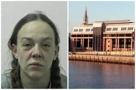 Susan Mitchell, 33, of Roseneath Court, Ashington, has been jailed and banned from driving. (Photo by Northumbria Police)