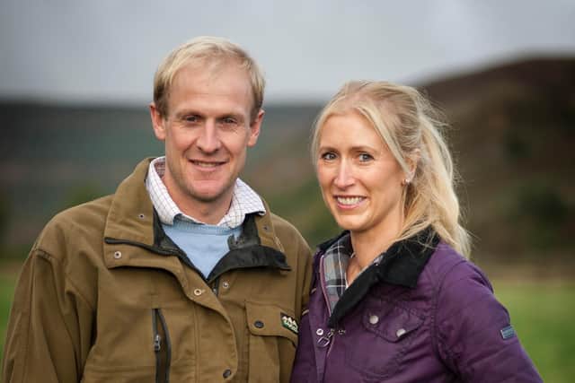 Ross and Rebecca Wilson of Ingram Valley Farm.