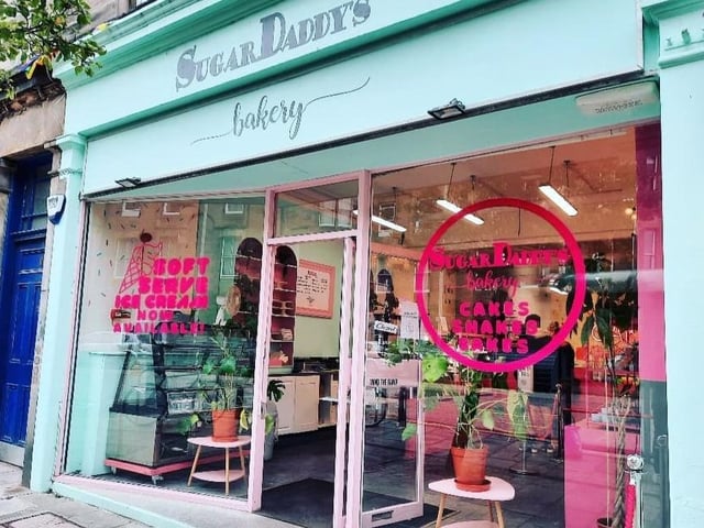 Sugar Daddy's is an entirely gluten free bakery in Roseneath Street, Marchmont, selling sweet things "everyone can eat". Choose from a mouthwatering selection of cakes and treats - all GF. There are also vegan and dairy free options available and the business makes whole cakes to order, from weddings to small celebrations.