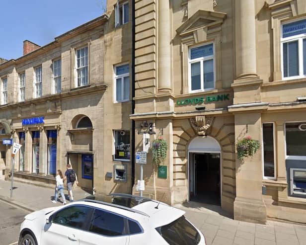 The Alnwick branches of Halifax and Lloyds are to close. Picture: Google