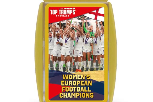 Top Trumps is releasing a new pack celebrating England Women's Euro 2022 triumph.