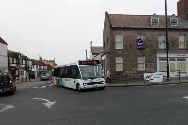 Borders Buses operates the Berwick town service.