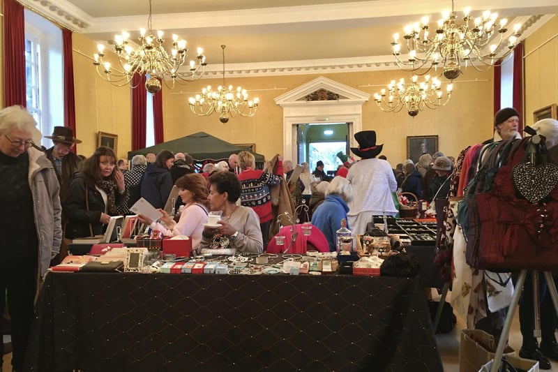 There were also some stalls inside the Town Hall.