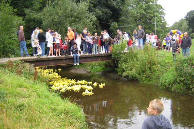 A previous Rotary Ponteland Duck Race event. For more details on this year, go to www.rotaryponteland.org.uk