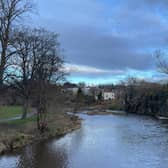 The River Wansbeck at Morpeth. Picture: John Davison.