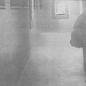 A CCTV image from Manor Park station, East London, in 2001. Picture: British Transport Police