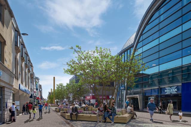 Latest designs for a regeneration of Northumberland Street in Newcastle. Photo: Newcastle City Council.