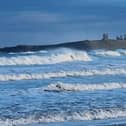 A section of Dunstanburgh by Jeremy Cooper.