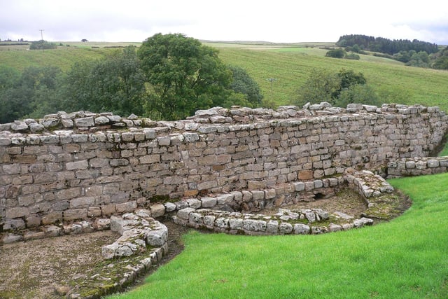 Vindolanda was a Roman auxiliary fort (castrum) just south of Hadrian's Wall. It's an archaeological treasure trove with excavations of the site showing it was under Roman occupation from roughly 85 AD to 370 AD.