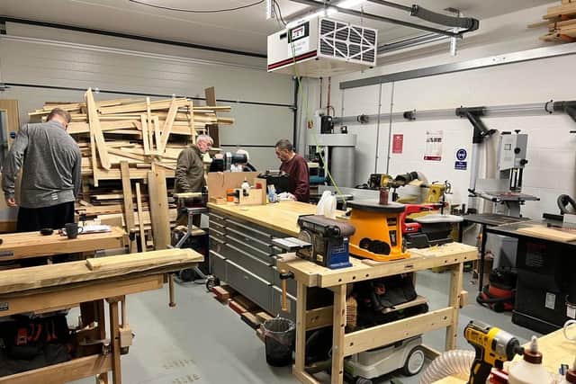Cramlington Man Shed exists to provide a sociable setting where you can be open about mental health struggles.