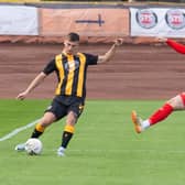 Action from Berwick Rangers v Cumbernauld Colts. Picture: Alan Bell