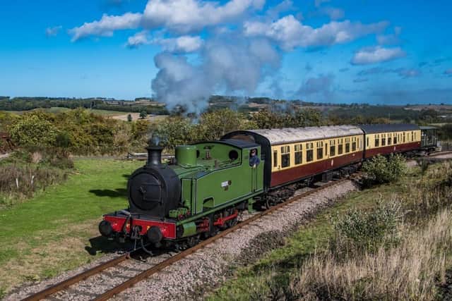 Steam trains will be running on the Aln Valley Railway over Easter.