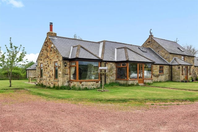 The main dwelling is a converted stone building now laid out into a 3 bedroom, predominantly single storey, family home.