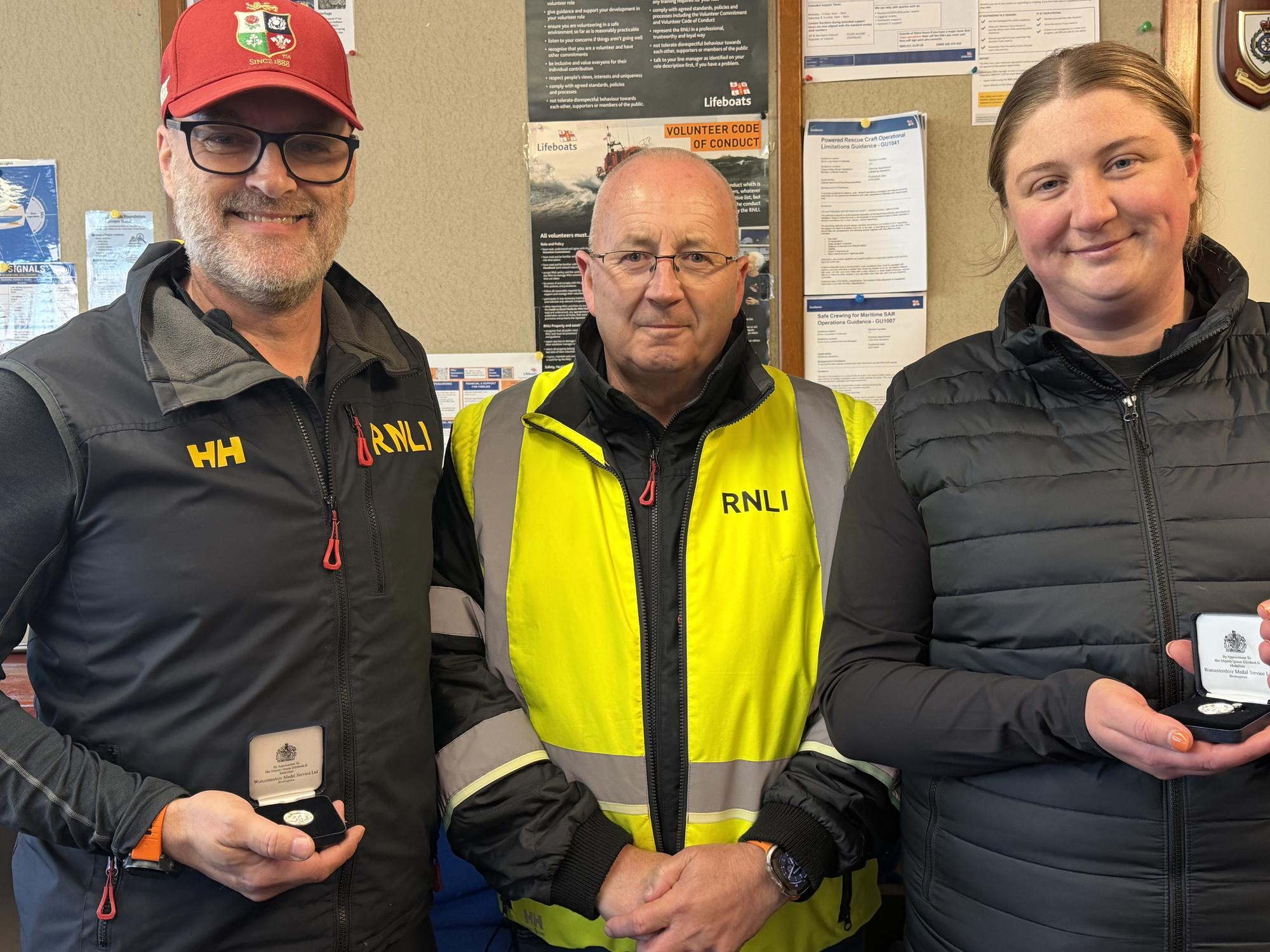 Berwick RNLI honours dedicated volunteers for 40 years of service
