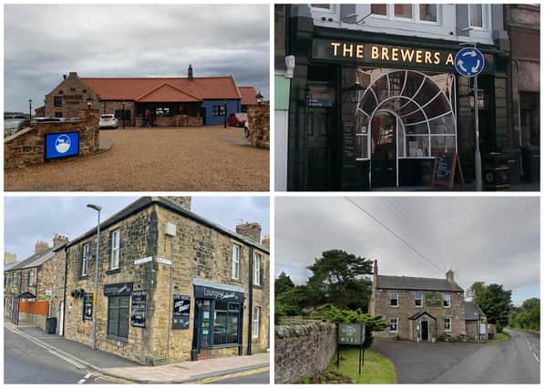 Pubs available in Northumberland.