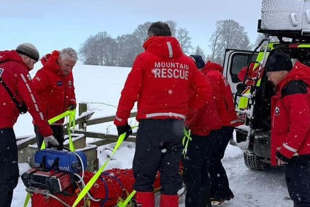 Mountain Rescue respond to back-to-back callouts as heavy snow hit ...