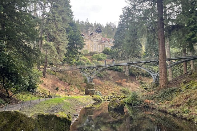 A view of Cragside House by Rosie Ayre.