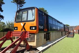 The Dales School is famous for the train, converted into a library and STEM classroom, at its Blyth site. (Photo by National World)