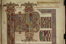 The Lindisfarne Gospels. Image: British Library
