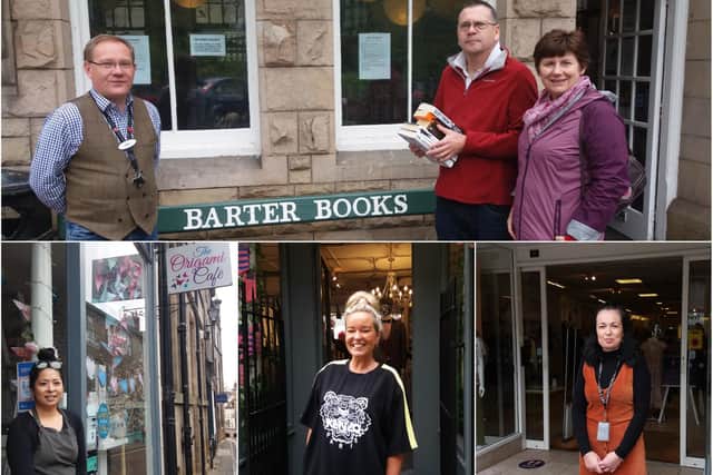 Alnwick businesses reopening.