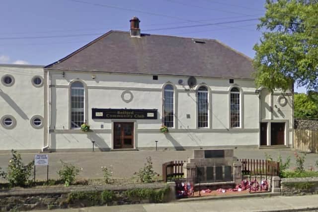The former Belford Community Club, which is set to be demolished and replaced with housing. Photo: Google Streetview.
