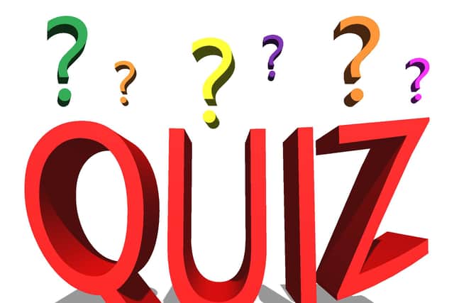 Eleven quiz questions to try.
