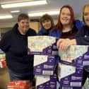 Volunteers from different organisations have teamed up again for the Christmas project after the success of a similar appeal at Easter.
