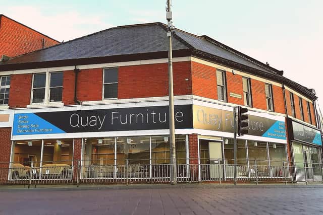 The new Quay Furniture store in Ashington.