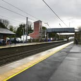 Alnmouth Railway Station.
