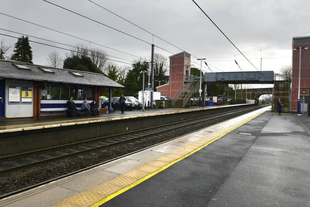 Alnmouth Railway Station.