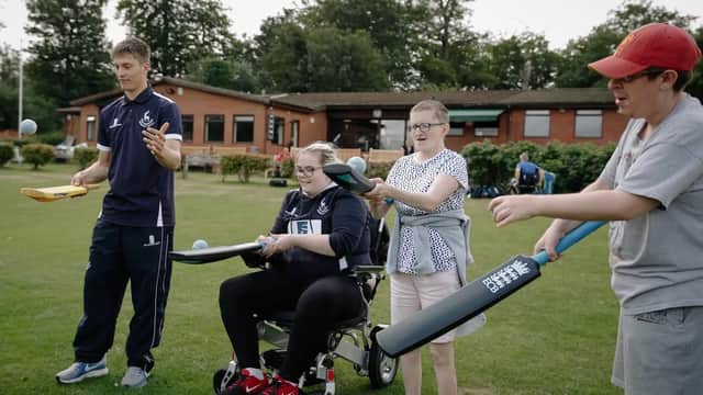 Inclusive cricket courses have now been introduced in Northumberland.