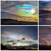 The clouds have stirred excitement for photographers and sky watchers everywhere. Photos by Paul Carr (top left), Melissa McCaig (top right), Paul S Robinson (bottom left) and Dan Monk (bottom right).