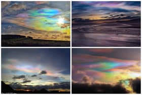 The clouds have stirred excitement for photographers and sky watchers everywhere. Photos by Paul Carr (top left), Melissa McCaig (top right), Paul S Robinson (bottom left) and Dan Monk (bottom right).