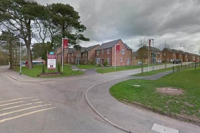 The development on the former St George’s Hospital site in Morpeth. Picture from Google.