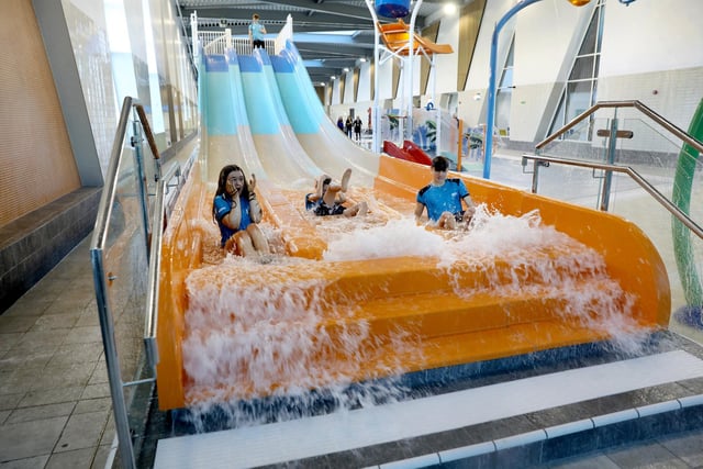 Plenty of water-based fun to enjoy at the centre.
