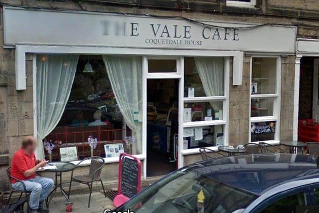 The Vale Cafe in Rothbury.