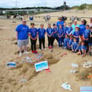 Beacon Hill Primary School at last year’s sandcastle competition.