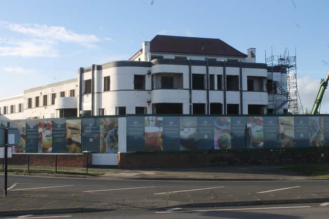 The Tynemouth Castle Inn is currently being redeveloped.