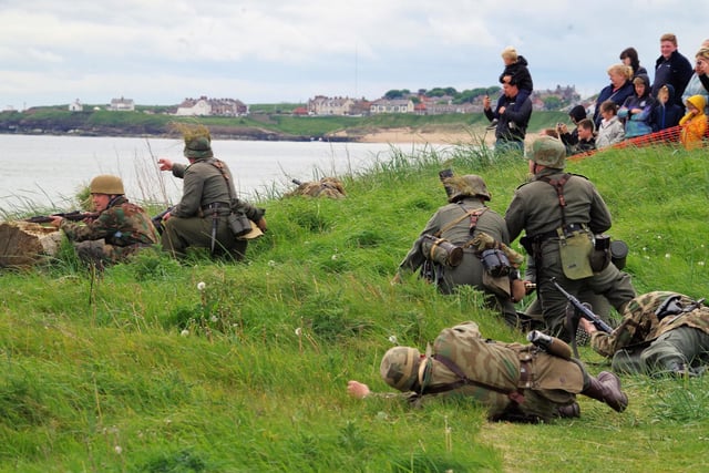 Action from the battlefield at Blyth Battery Goes to War.