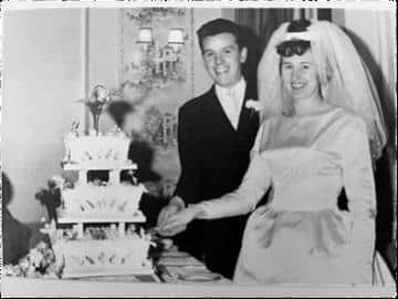 John and Barbara Storey got married on March 28, 1964. (Photo by Karen Ray-Gain)