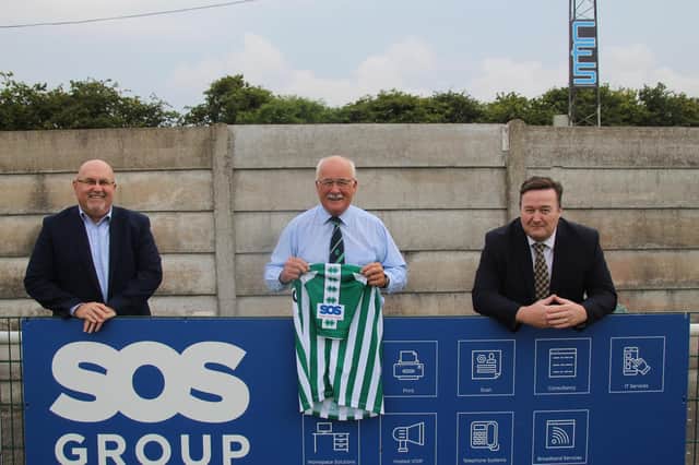 Blyth Spartans have extended their partnership with Team Valley-based SOS Group.