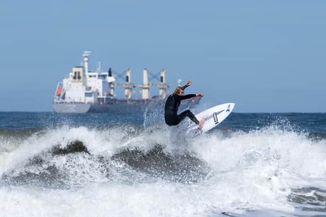 There will be a surfing event held in Tynemouth. (Photo by John Millard)