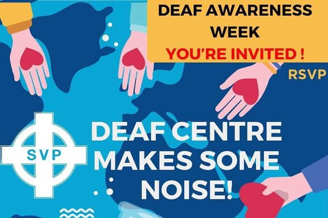 Deaf Centre Poster