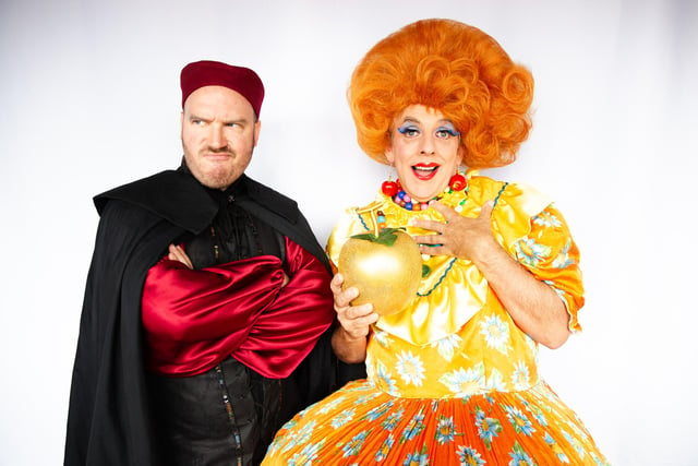 A promotional image for Snow White at The Maltings in Berwick.