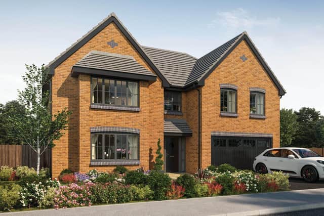 CGI of the Draper housetype which will be found at Bellway's Meadowcroft development