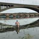 Andy Richardson will be swimming in the river between August 25 and 27 in the Berwick area.
