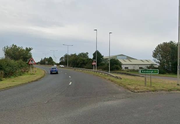The A1 north of Berwick.