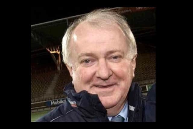 Alnwick-born former FA official Mike Appleby, who has died of coronavirus aged 65.