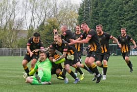 Morpeth Town finished 17th last season after fighting back in their last league game to draw 3-3, thanks to a last-gasp equaliser by keeper Dan Lowson. Picture: George Davidson