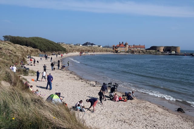 Iain Hedley said: "Beadnell beach and a walk around the Point. It's been with me since childhood. 50+ years."